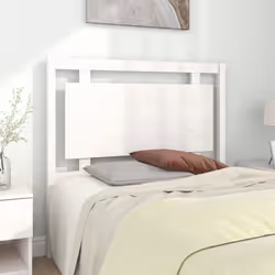 VidaXL 817926 testiera e pedana Bianco
