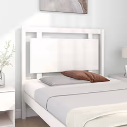 VidaXL 817926 testiera e pedana Bianco