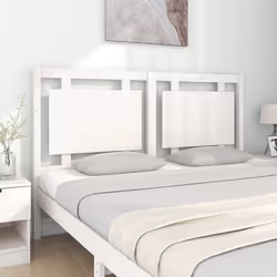 VidaXL 817946 testiera e pedana Bianco