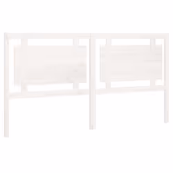 VidaXL 817956, Bianco, Legno di pino, 1855 mm, 100 cm, 40 mm