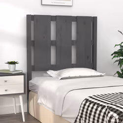 VidaXL 817967 testiera e pedana Grigio