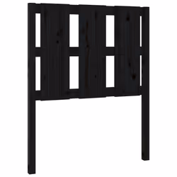 VidaXL 817969, Nero, Legno di pino, 805 mm, 100 cm, 40 mm