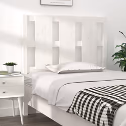 VidaXL 817976 testiera e pedana Bianco