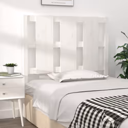 VidaXL 817976 testiera e pedana Bianco