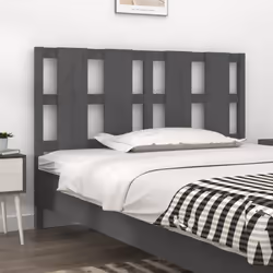 VidaXL 817997 testiera e pedana Grigio