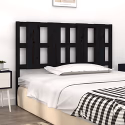 VidaXL 817999 testiera e pedana Nero