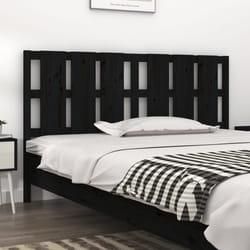 VidaXL 818004 testiera e pedana Nero