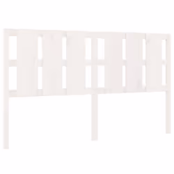 VidaXL 818006, Bianco, Legno di pino, 1855 mm, 100 cm, 40 mm