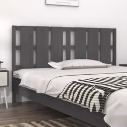 VidaXL 818007 testiera e pedana Grigio