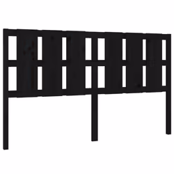 VidaXL 818009, Nero, Legno di pino, 1855 mm, 100 cm, 40 mm