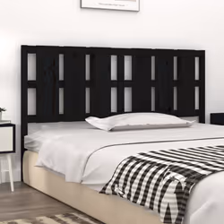VidaXL 818009 testiera e pedana Nero