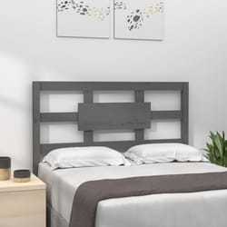 VidaXL 818027 testiera e pedana Grigio