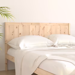 vidaXL Testiera per Letto 205,5x4x100 cm in Legno Massello di Pino - Vista aggiuntiva 3