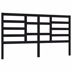 VidaXL 818159, Nero, Legno di pino, 1860 mm, 104 cm, 40 mm