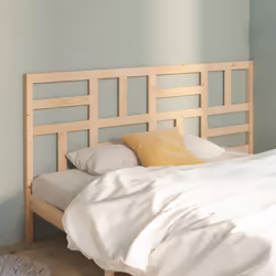 Testiera per Letto 186x4x100 cm in Legno Massello di Pinocod mxl 118728 - Vista aggiuntiva 3