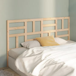 vidaXL Testiera per Letto 206x4x104 cm in Legno Massello di Pino