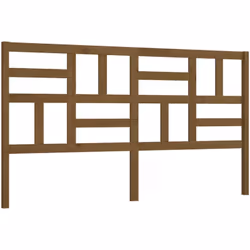 Con un design alla moda, questa testiera del letto in legno conferisce al vostro giroletto un aspetto completo e si adatta a ...