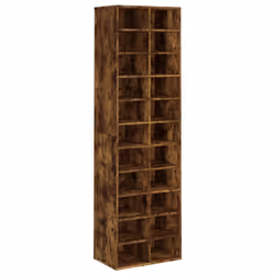 vidaXL Scarpiera Rovere Fumo 54x34x183 cm in Legno Multistrato - Vista aggiuntiva 2