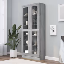 Questo elegante mobile vetrina, caratterizzato da un design classico ed elegante, è realizzato per essere un'aggiunta pratica ...