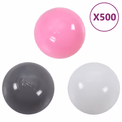 Palline da Gioco 500 pz Multicoloricod mxl 73573 - Vista aggiuntiva 2