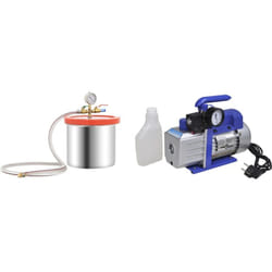 Vidaxl - Camera a Vuoto con Pompa a Stadio Singolo 7,4L 9434