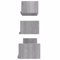 VidaXL 815262 scaffale Legno Grigio - Vista aggiuntiva 4