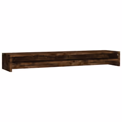 Supporto per Monitor Rovere Fumo 100x24x13 cm Legno Multistratocod mxl 79052 - Vista aggiuntiva 2