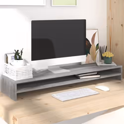 Grazie a questo supporto per monitor, potrete posizionare i vostri monitor all'altezza ideale. Il suo design elegante sostien ...