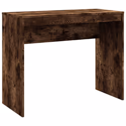 Scrivania Rovere Fumo 90x40x72 cm in Legno Multistratocod mxl 97094 - Vista aggiuntiva 2