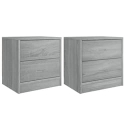 VidaXL 815408 comodino Quercia
