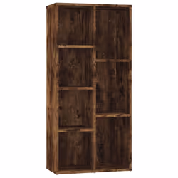 vidaXL Libreria Rovere Fumo 50x25x106 cm - Vista aggiuntiva 2