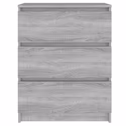 vidaXL Credenza Grigio Sonoma 60x35x76 cm in Legno Multistrato - Vista aggiuntiva 3
