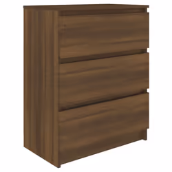 vidaXL Credenza Rovere Marrone 60x35x76 cm in Legno Ingegnerizzato - Vista aggiuntiva 2
