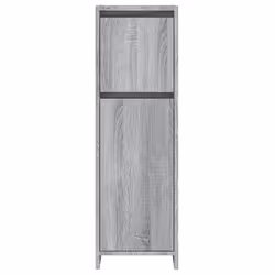 vidaXL Armadietto Bagno Grigio Sonoma 30x30x95 cm in Legno Multistrato - Vista aggiuntiva 3