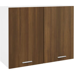Mobile Pensile "Lyon" Rovere Marrone 80x31x60 cm Vidaxl 379841