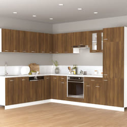 Mobile Pensile Rovere Marrone 60x31x40 cm in Legno Multistrato Vidaxl 40527