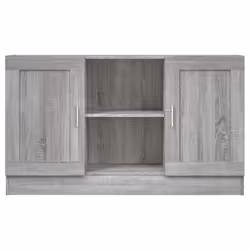 vidaXL Credenza Grigio Sonoma 120x30,5x70 cm in Legno Multistrato - Vista aggiuntiva 3