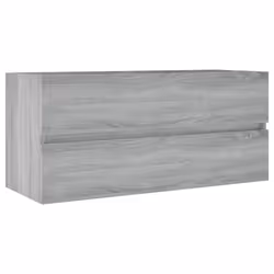VidaXL 815658, Grigio, Quercia, Legno, 60 kg, 1000 mm, 385 mm, 450 mm