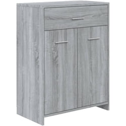 Vidaxl - Armadietto Bagno Grigio Sonoma 60x33x80 cm in Legno tecnico 343434