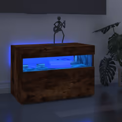 Caratterizzato da un design pratico ed elegante, questo mobile porta TV con luci a LED diventerà il punto forte di qualsiasi  ...