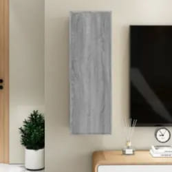 Vidaxl - Mobile tv, Armadietti a per tv Grigio Sonoma 30,5x30x90 cm in Legno Multistrato