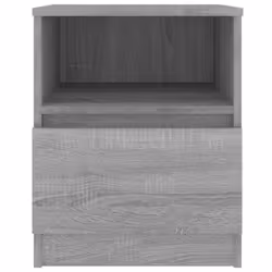 vidaXL Comodino Grigio Sonoma 40x40x50 cm in Legno Multistrato - Vista aggiuntiva 3