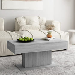 vidaXL Tavolino da Salotto Grigio Sonoma 96x50x45 cm Legno Multistrato