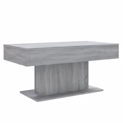 vidaXL Tavolino da Salotto Grigio Sonoma 96x50x45 cm Legno Multistrato - Vista aggiuntiva 2