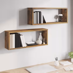 VidaXL 815924 scaffale Legno Quercia, Marrone - Vista aggiuntiva 6