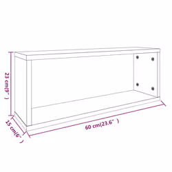 VidaXL 815924 scaffale Legno Quercia, Marrone - Vista aggiuntiva 8