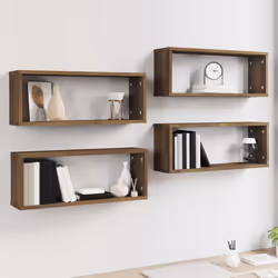 VidaXL 815931 scaffale Legno Marrone, Legno - Vista aggiuntiva 6