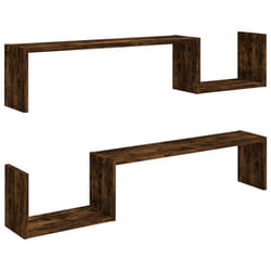 VidaXL 815933 scaffale Legno Quercia, Marrone