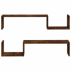 VidaXL 815933 scaffale Legno Quercia, Marrone - Vista aggiuntiva 5