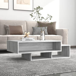 Vidaxl - Tavolino da Salotto, Tavolino da caffè Grigio Sonoma 105x55x32cm Legno Multistrato